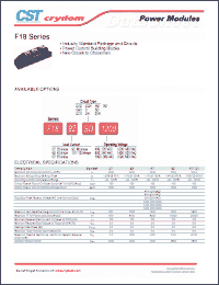 Click here to download F18107RD400 Datasheet