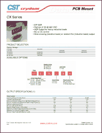 Click here to download CX480A5-B Datasheet
