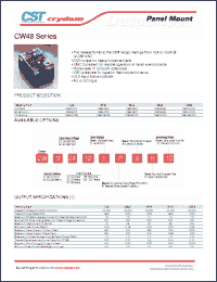 Click here to download CWD4810PS-10 Datasheet