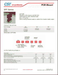 Click here to download SPFE240DR Datasheet