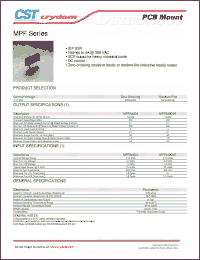 Click here to download MPF240D4 Datasheet