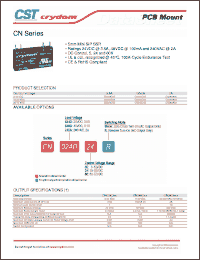 Click here to download CN024D60 Datasheet