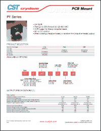 Click here to download PFE240D25 Datasheet