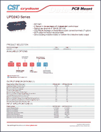 Click here to download UPD2415D-10 Datasheet