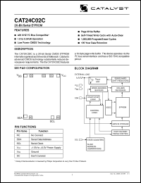 Click here to download CAT24C02 Datasheet
