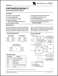 Click here to download CAT24WC03 Datasheet