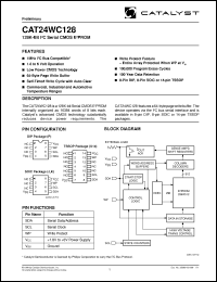 Click here to download CAT24WC128PA-1.8TE13 Datasheet