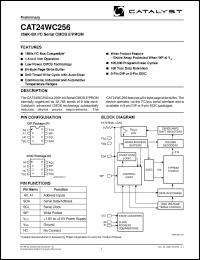 Click here to download CAT24WC256PA-3TE13 Datasheet