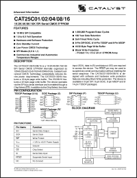 Click here to download CAT25C02 Datasheet
