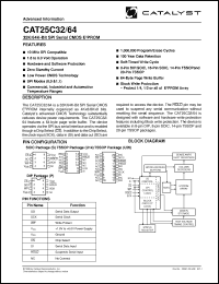 Click here to download CAT25C64 Datasheet