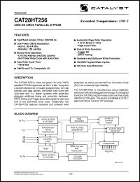 Click here to download CAT28HT256D-25 Datasheet