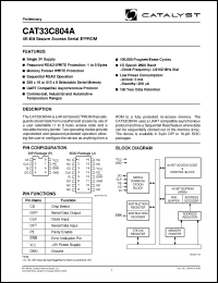Click here to download CAT33C804 Datasheet
