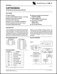 Click here to download CAT35C804 Datasheet