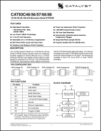 Click here to download CAT93C56 Datasheet