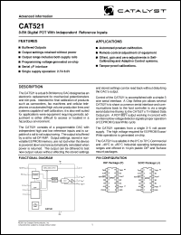 Click here to download CAT521 Datasheet