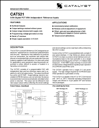 Click here to download CAT521JI-TE13 Datasheet