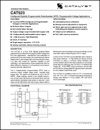 Click here to download CAT523 Datasheet
