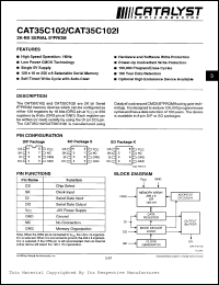 Click here to download CAT35C102S Datasheet
