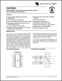 Click here to download CAT5241WI-10 Datasheet