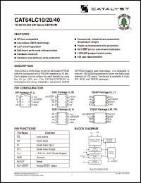 Click here to download 64LC20 Datasheet