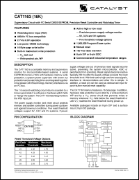Click here to download CAT1163 Datasheet