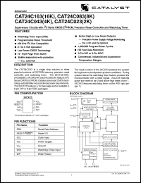 Click here to download CAT24C163 Datasheet