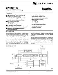 Click here to download CAT28F102 Datasheet