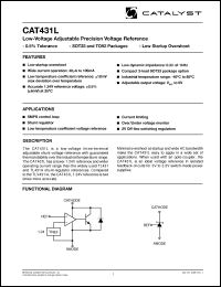 Click here to download CAT431 Datasheet
