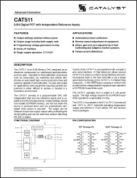 Click here to download CAT511 Datasheet