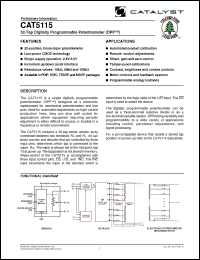 Click here to download CAT5115ZI-10SOIC Datasheet