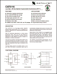 Click here to download CAT5116 Datasheet
