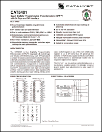 Click here to download CAT5401 Datasheet