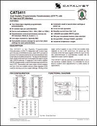 Click here to download CAT5411 Datasheet