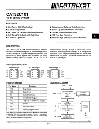 Click here to download CAT32C101PI Datasheet