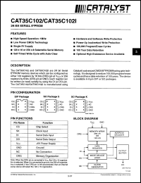 Click here to download CAT35C102KC Datasheet