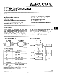 Click here to download CAT35C202KC Datasheet
