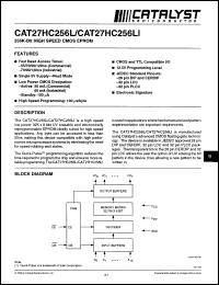 Click here to download CAT27HC256LL55/5 Datasheet