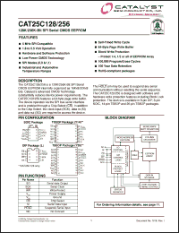 Click here to download CAT25C128VI-1.8T2 Datasheet