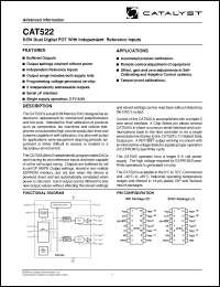Click here to download CAT522JTE13 Datasheet