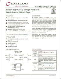 Click here to download CAT824MSDI-G Datasheet