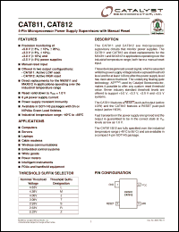 Click here to download CAT812JEUST10 Datasheet