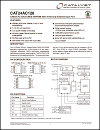 Click here to download CAT24AC128GY-TE13 Datasheet