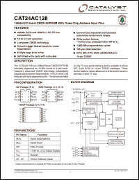 Click here to download CAT24AC128GYI-1.8TE13 Datasheet