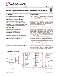 Click here to download CAT5115VI-10-G Datasheet