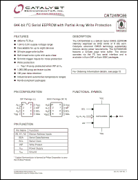 Click here to download CAT24WC6633L-1.8-GT2C Datasheet