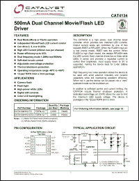 Click here to download CAT4134_08 Datasheet