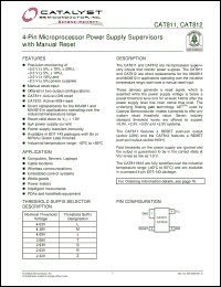 Click here to download CAT812RTBI-T3 Datasheet