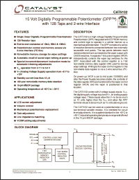 Click here to download CAT5132Z-100TE13 Datasheet