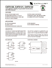 Click here to download CAT5121TBI-00-T10 Datasheet