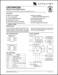 Click here to download CAT24WC256L1TE13 Datasheet